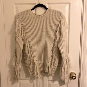 NASTY GAL fringe sweater